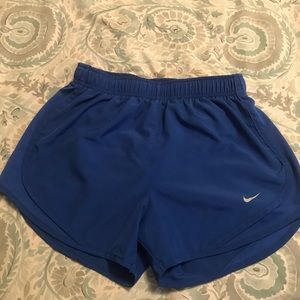 Blue Nike Tempo Short size small